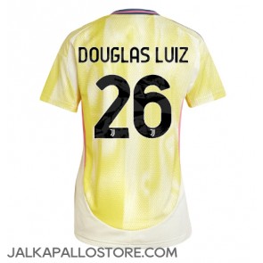 Juventus Douglas Luiz #26 Vieraspaita Naisten 2024-25 Lyhythihainen